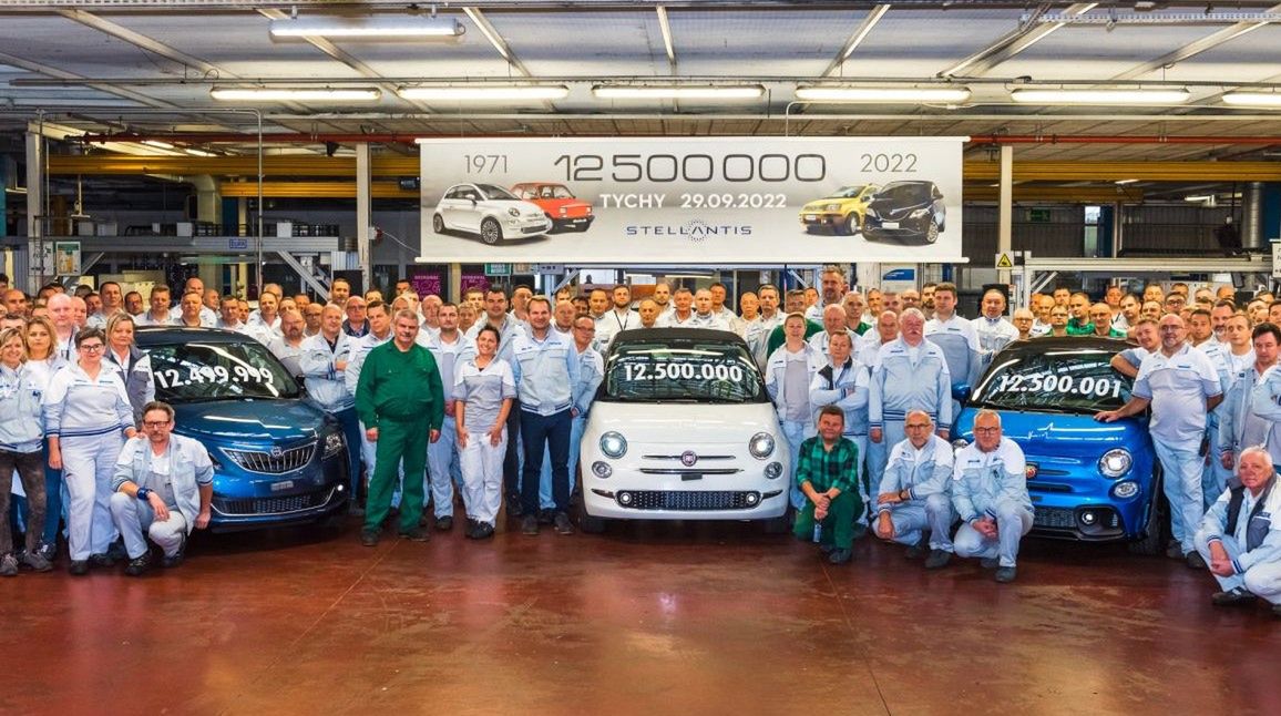 Fiat 500 został jubileuszowym egzemplarzem tyskiej fabryki