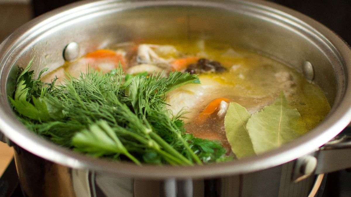 Gotowanie rosołu