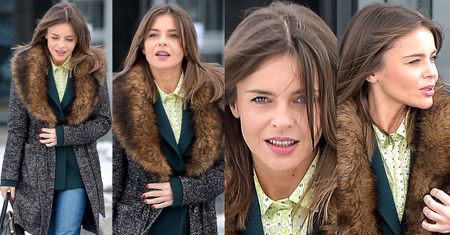 #TRENDY: Edyta Herbuś w dżinsowych dzwonach