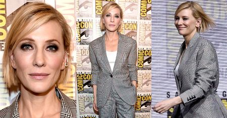 Cate Blanchett w garniturze za 11 tysięcy