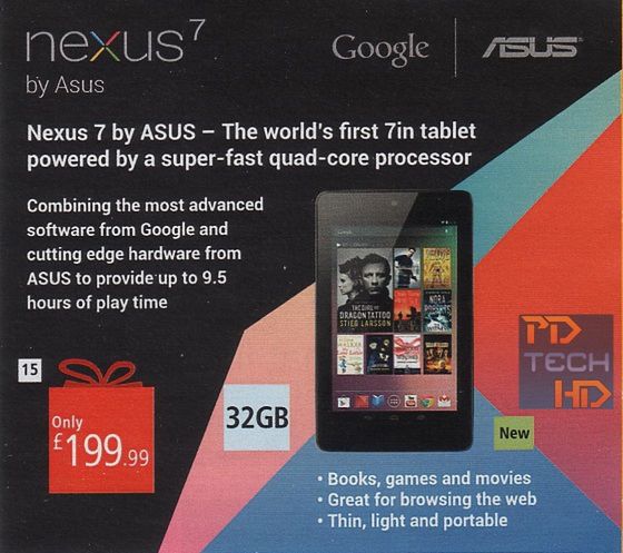 Nexus 7 najlepiej sprzedającym się tabletem z Androidem, wersja 32 GB zastąpi 16 GB