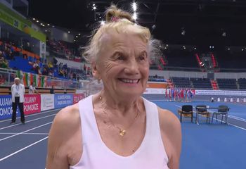 Ma 90 lat. Polka właśnie została mistrzynią Europy w biegu na 200 m