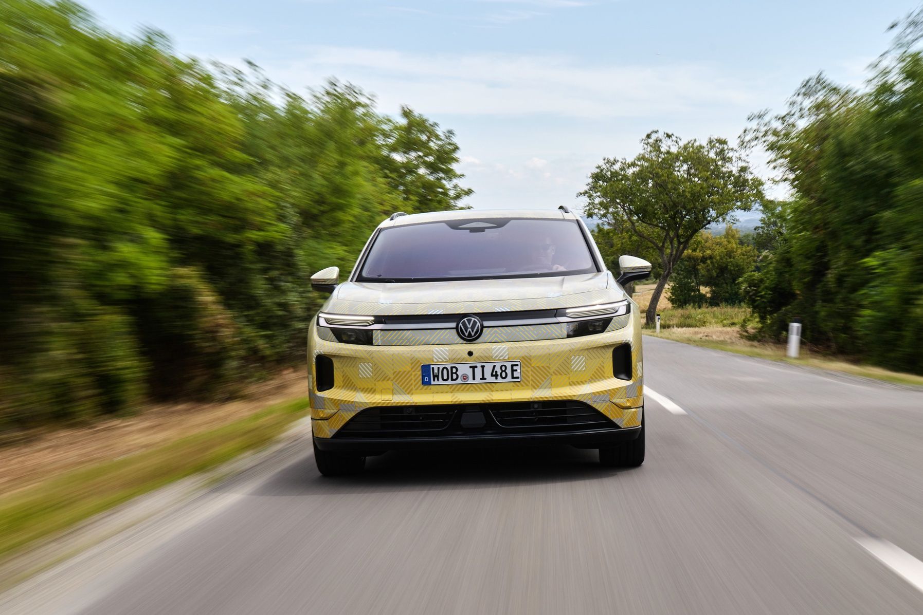 Volkswagen ID.Tiguan w kamuflażu