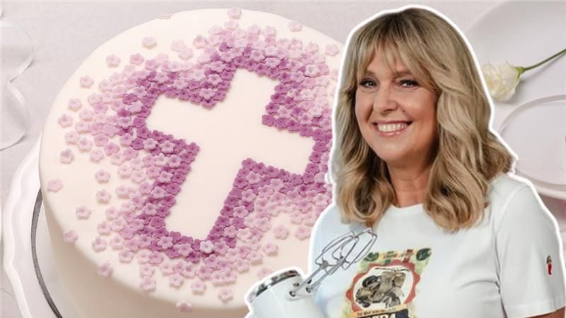 Pomysł na tort komunijny Ewy Wachowicz