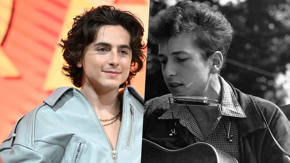 Timothée Chalamet i młody Bob Dylan