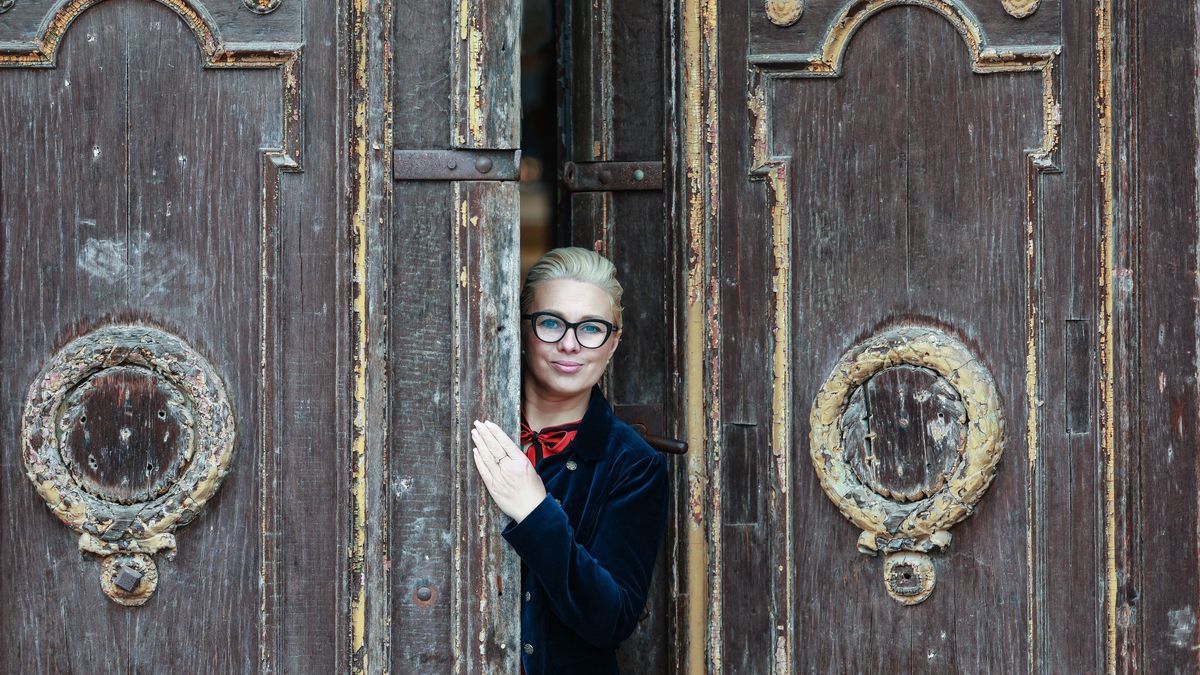 Małgorzata Śnieżek, właścicielka zamku Roztoka.