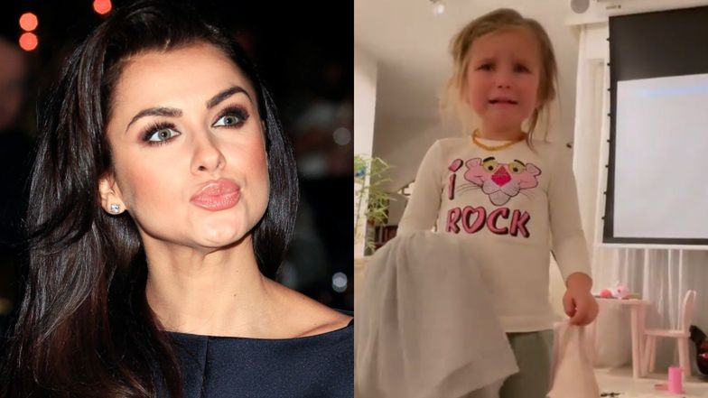 Natalia Siwiec nagrywa płaczącą córkę