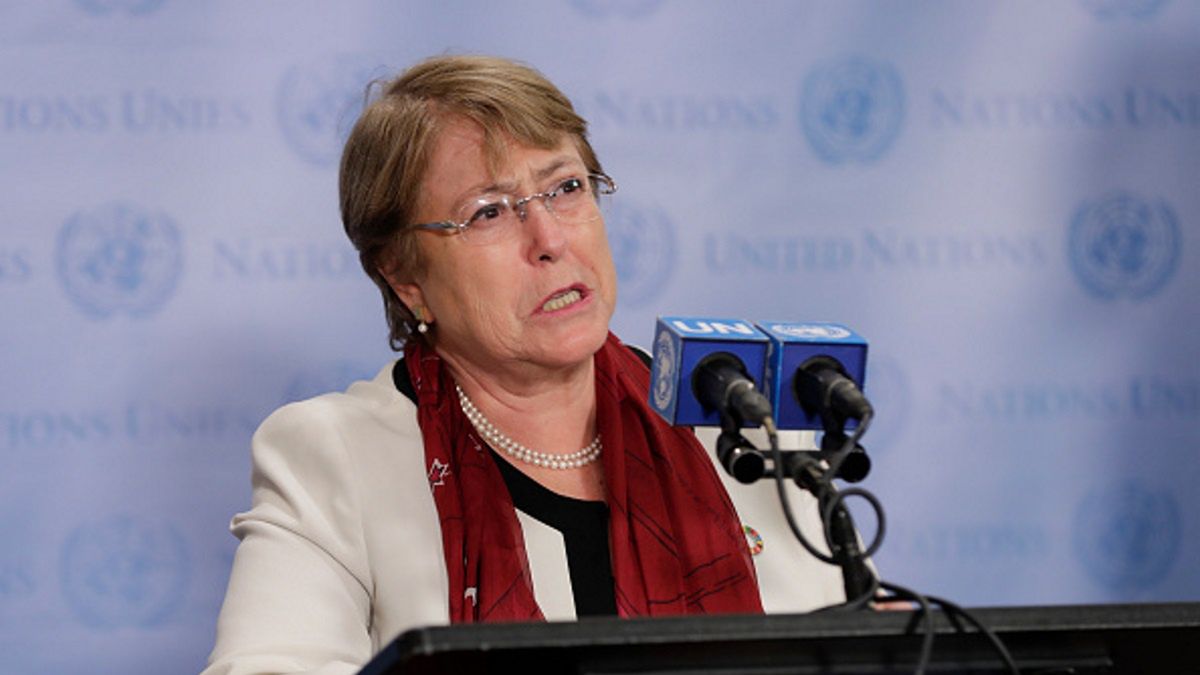 Michelle Bachelet skrytykowała rząd Chin za łamanie praw człowieka