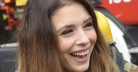 Klaudia Halejcio sprawiła rocznej córce miniaturowego mercedesa... (FOTO)