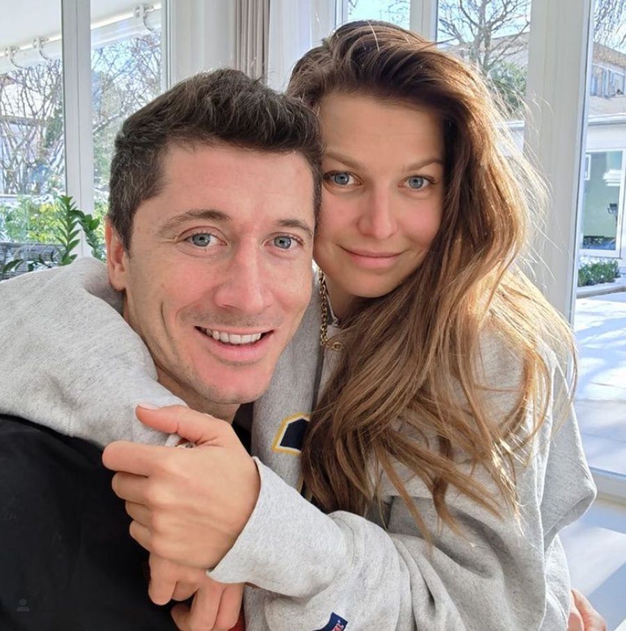 Anna Lewandowska i Robert Lewandowski 
