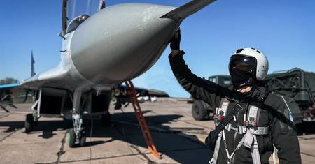 Ukraiński pilot MiG-a. "W nocy chronię przestrzeń powietrzną, a w dzień bombarduję"