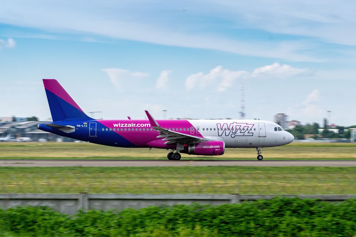 Samolot linii Wizz Air 