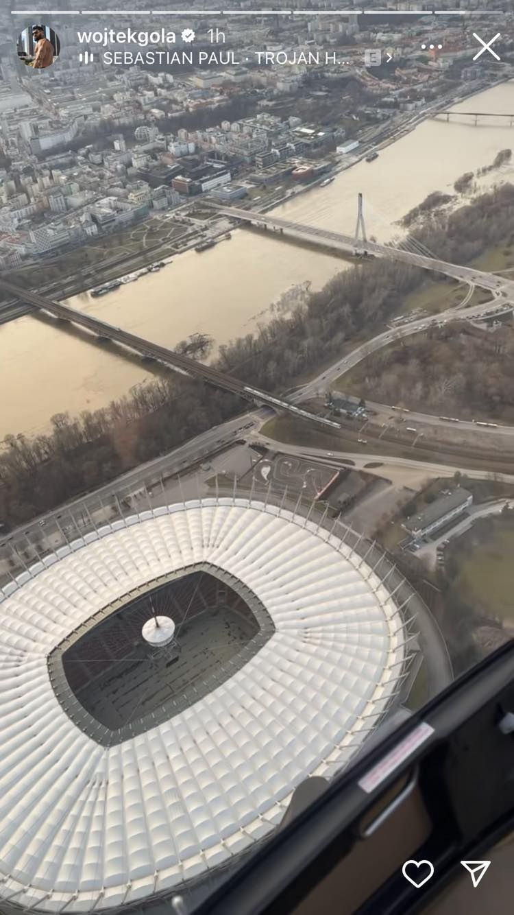 Wojtek Gola zabrał dziewczynę na wycieczkę helikopterem 