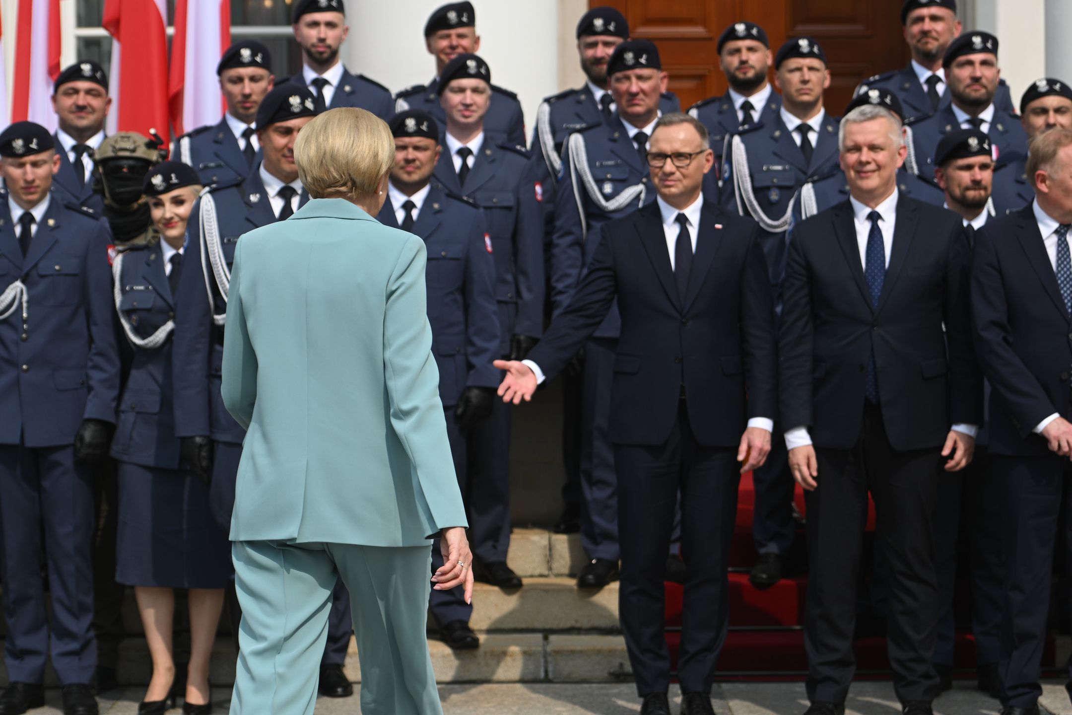 Agata Duda podczas obchodów Święta Służby Ochrony Państwa
