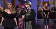 Odmieniona Adele ZACHWYCA w "Saturday Night Live": "Zapakowałam tylko POŁOWĘ siebie" (ZDJĘCIA)