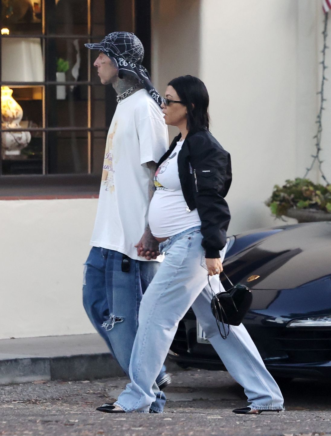 Kourtney Kardashian i Travis Barker maszerują na randkę