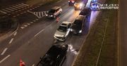 Warszawa: Kolizja na Targówku. Sprawca oddalił się z miejsca zdarzenia