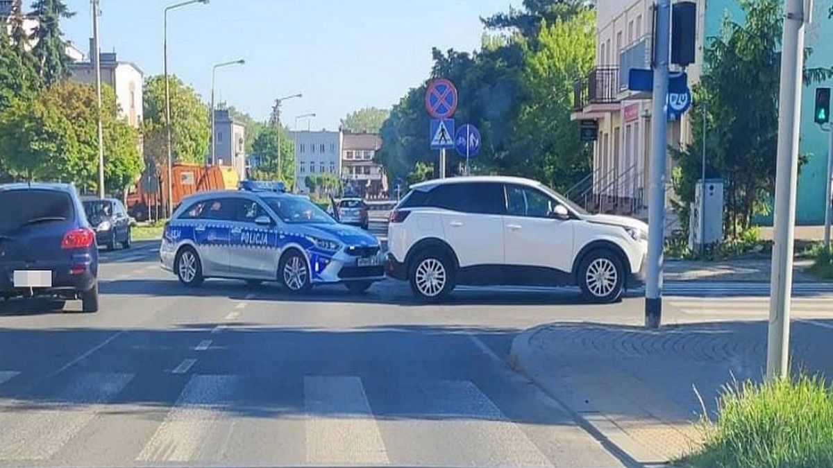 Zdjęcie z miejsca wypadku