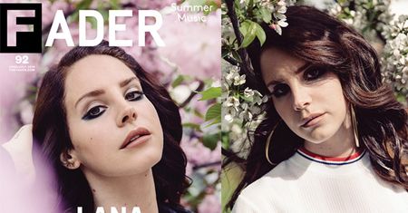 Lana Del Rey pozuje w ogrodzie! (FOTO)