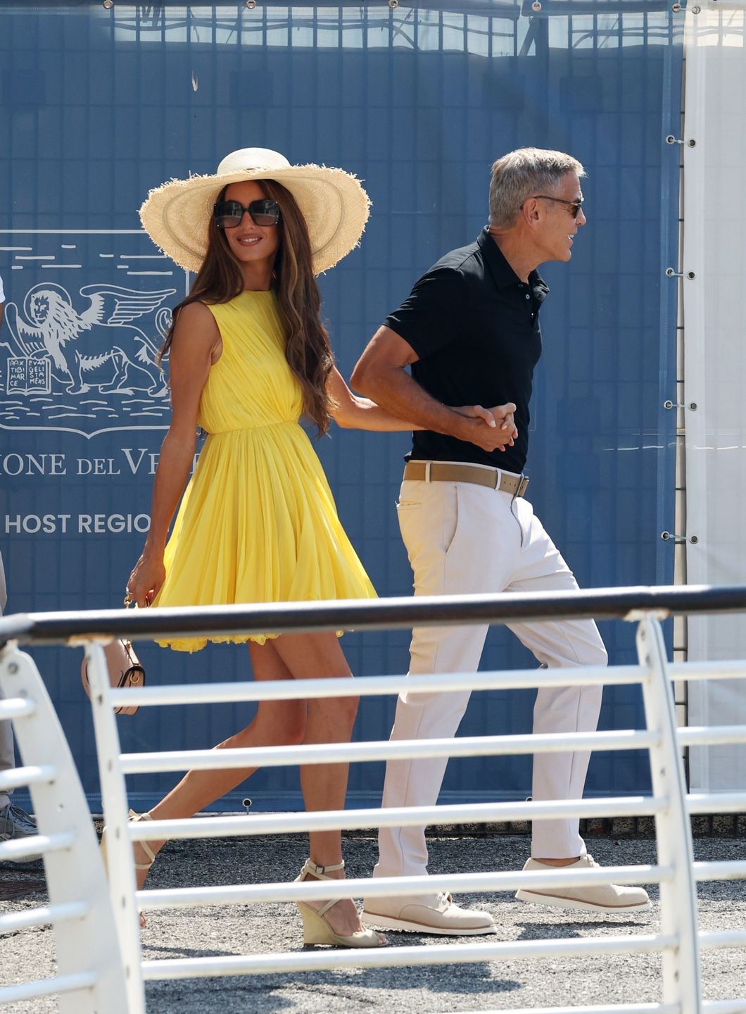 George Clooney i Amal 