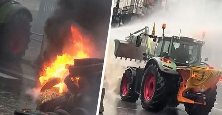 Paraliż Brukseli. Policja starła się z rolnikami
