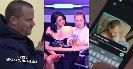 Tak Marcin Hakiel poinformował córkę o narodzinach Romea. Towarzyszyły mu kamery telewizyjne... (WIDEO)