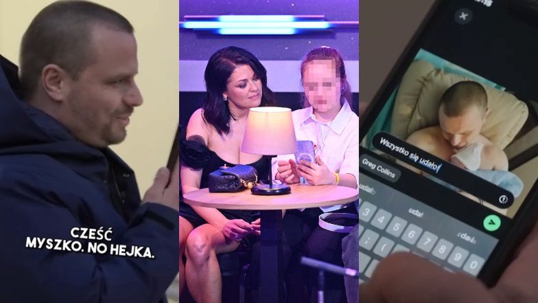 Tak Marcin Hakiel poinformował córkę o narodzinach Romea. Towarzyszyły mu kamery telewizyjne... (WIDEO)