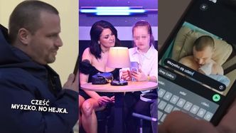 Tak Marcin Hakiel poinformował córkę o narodzinach Romea. Towarzyszyły mu kamery telewizyjne... (WIDEO)