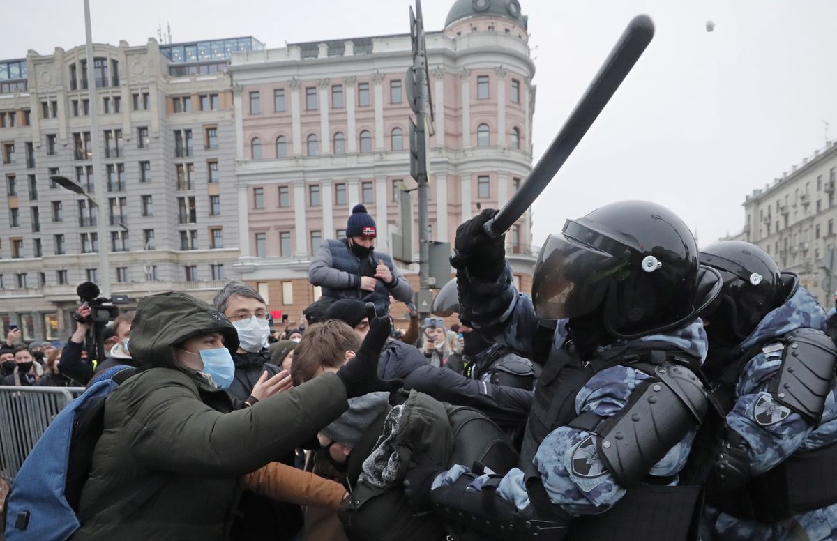 Rosja. Ponad 3 tysiące manifestantów zostało zatrzymanych
