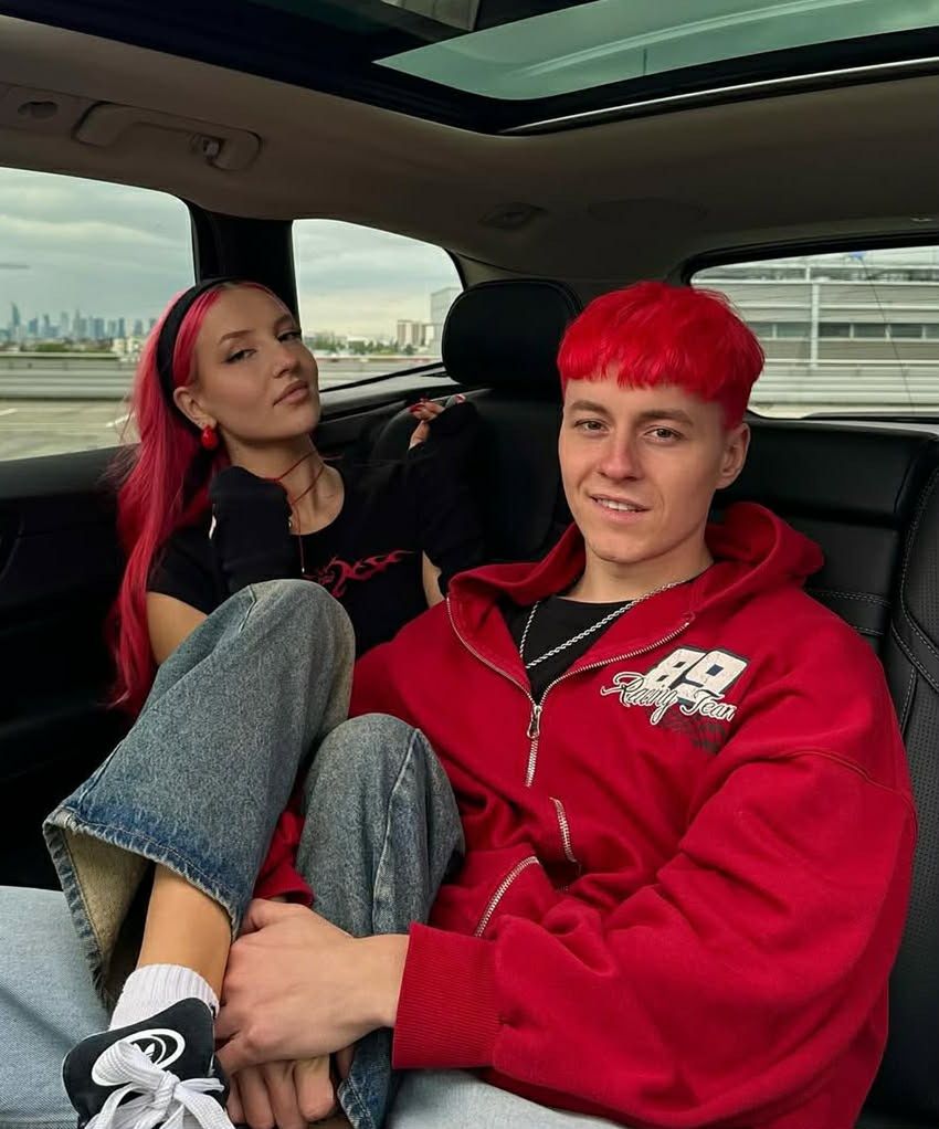 Monika Kociołek i Pedro