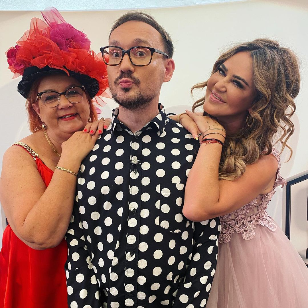 Iza Zeiske, Mariusz Kozak i Agnieszka Kotońska z "Gogglebox"