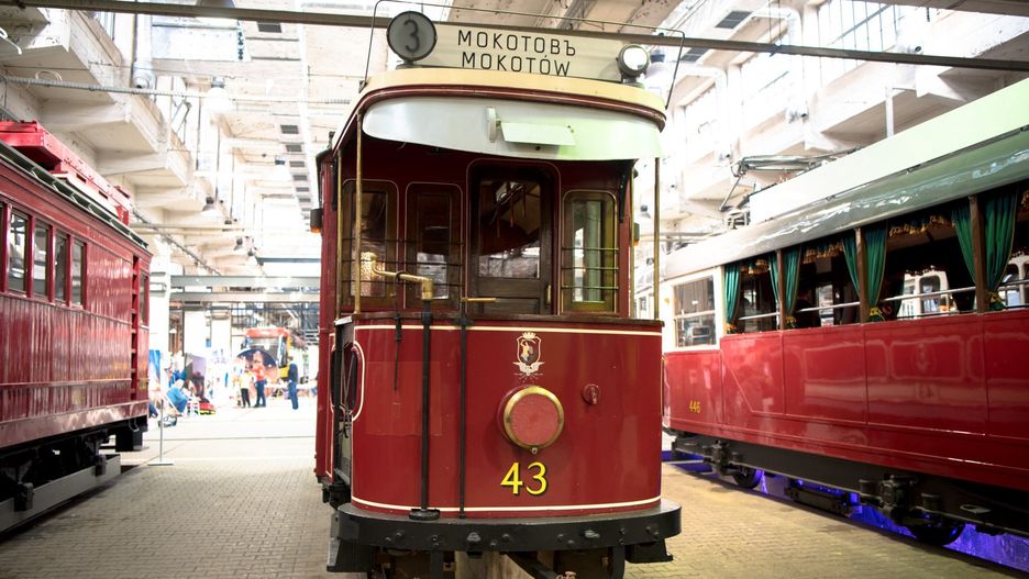 Warszawa. Zajezdnia Wola - wagon typu A #43