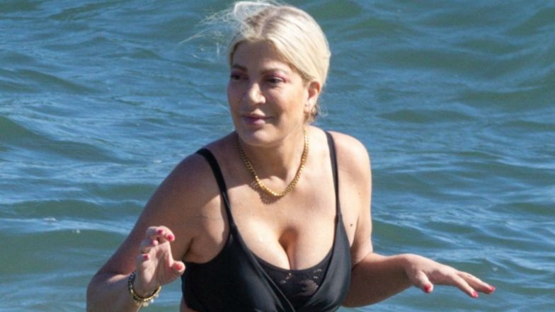 Tori Spelling na wakacjach 