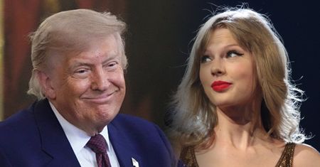 Trump jednym zdjęciem "strollował" Taylor Swift w dniu ślubu