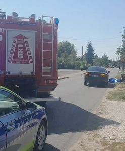 W Uninie BMW potrąciło dwoje dzieci. Jedno zabrano śmigłowcem