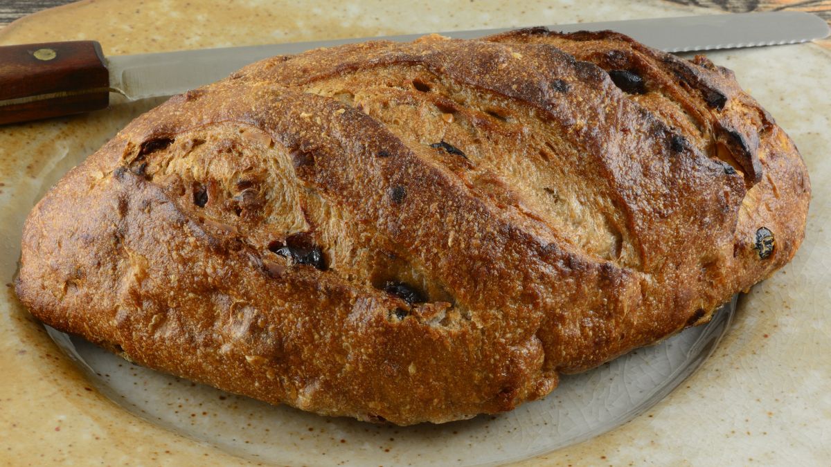 Domowy chleb z owocami - Pyszności