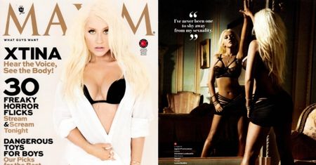 CAŁA SESJA Aguilery dla "Maxima"!