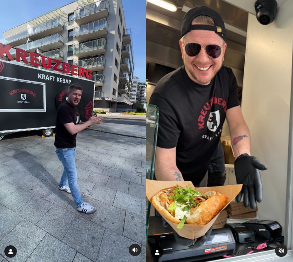 Filip Chajzer promuje swój kebab