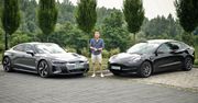 Test: Audi e-tron GT vs Tesla Model 3 - jedna główna różnica