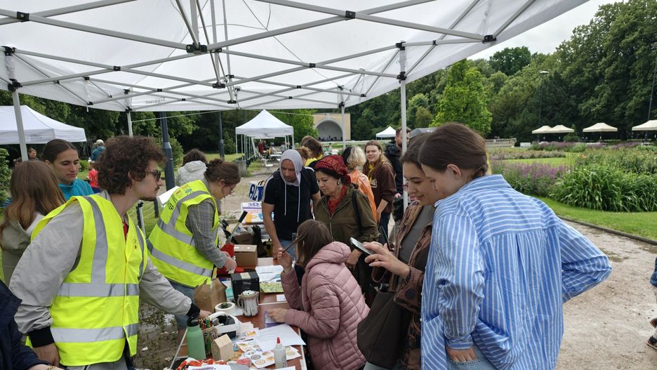 08.06.2025 Poznań, targi wolontariatu, park Wilsona