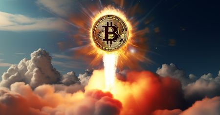 Bitcoin wystrzelił w kosmos. Kryptowaluta ustanawia nowy rekord