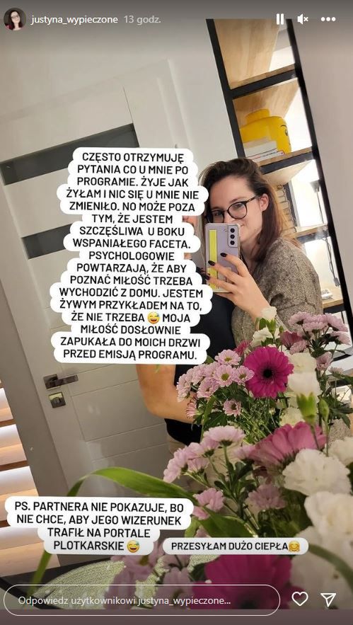 Justyna ze "Ślubu od pierwszego wejrzenia" o nowym partnerze