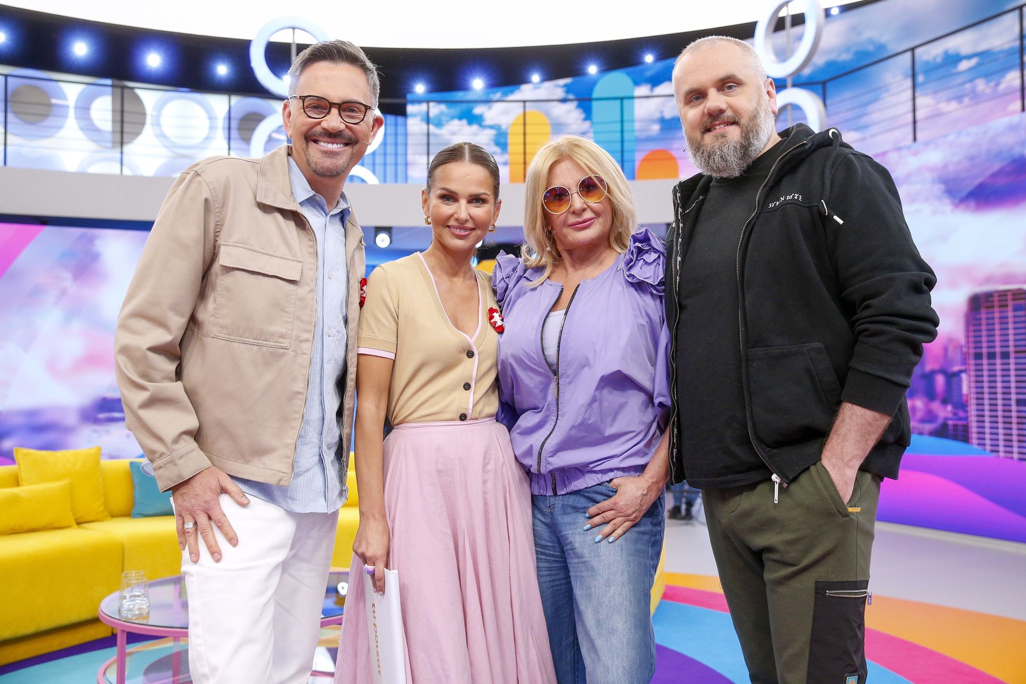 Majka Jeżowska z synem w 'halo, tu polsat" 
