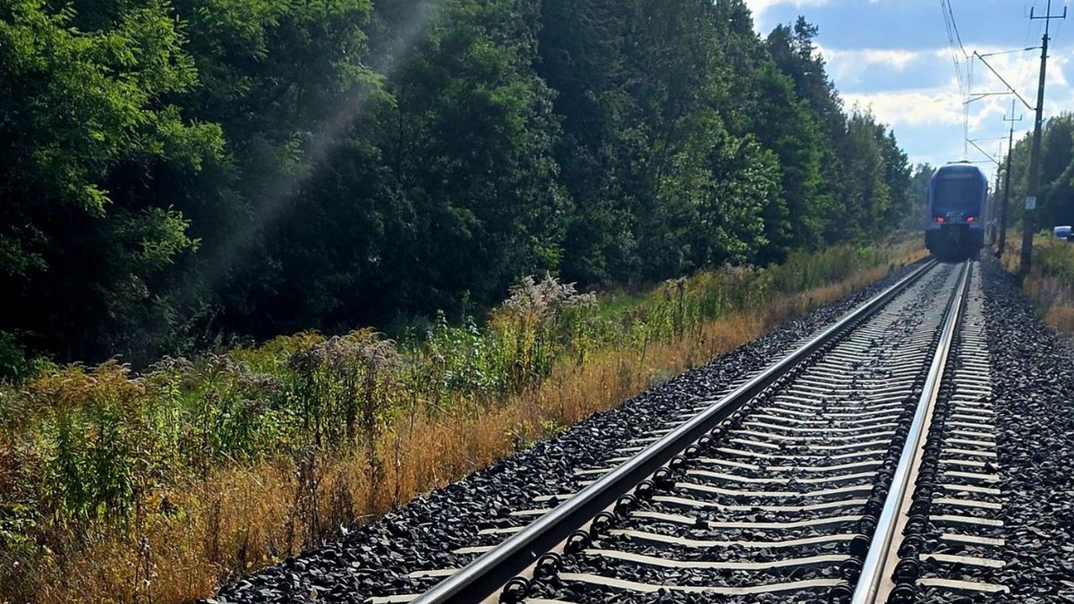 32-letni mężczyzna wtargnął pod pociąg relacji Olsztyn-Kraków