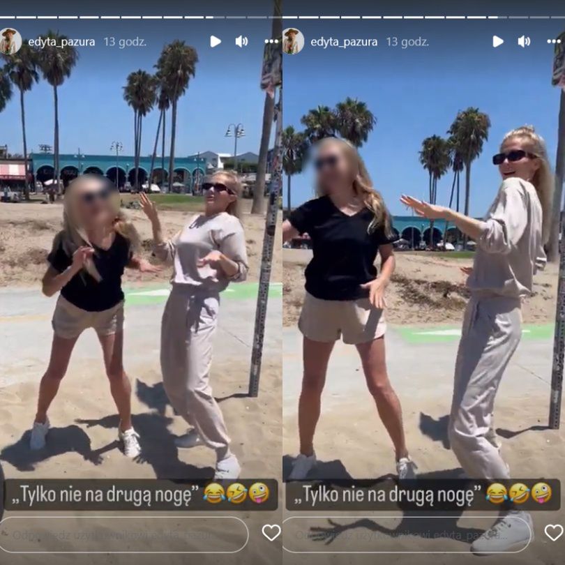 Edyta Pazura i Cezary Pazura podbijają Los Angeles