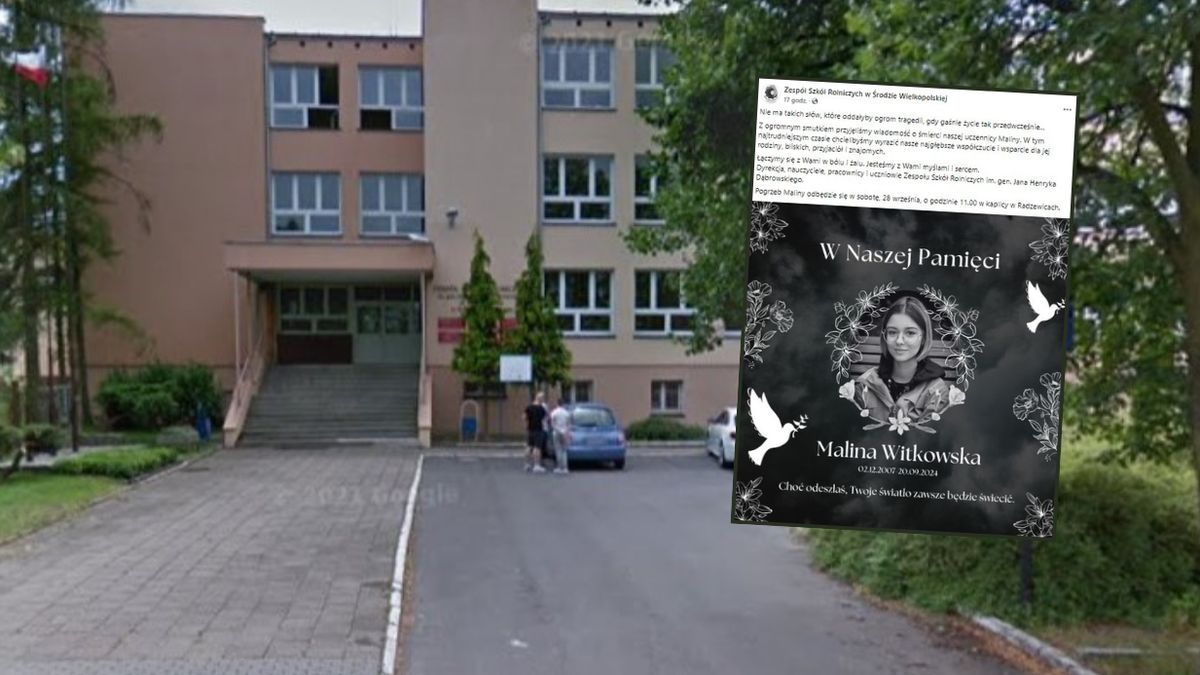 Nie żyje 16-letnia Malina. Społeczność szkolna żegna uczennicę i koleżankę 