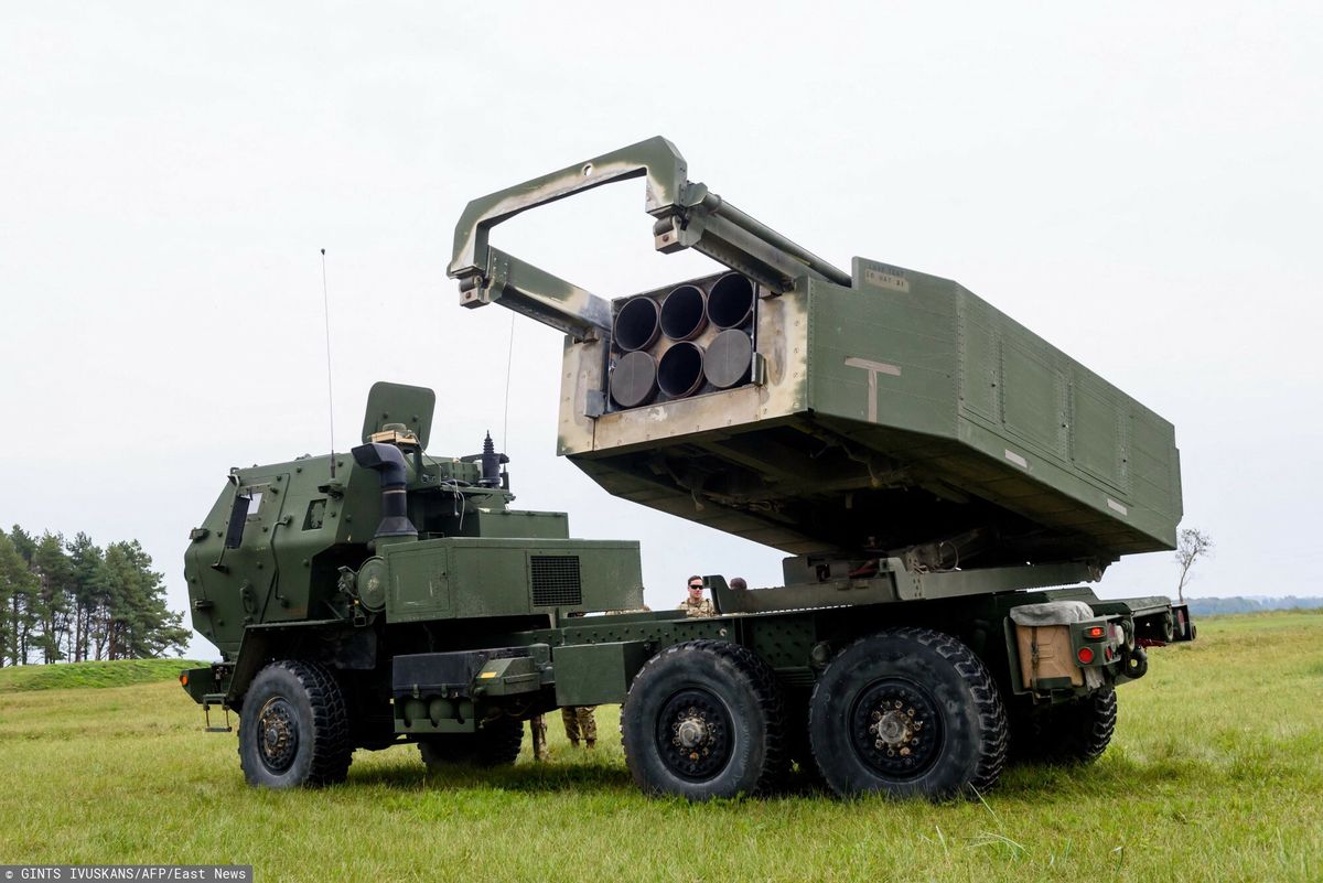 System HIMARS na manewrach na Łotwie