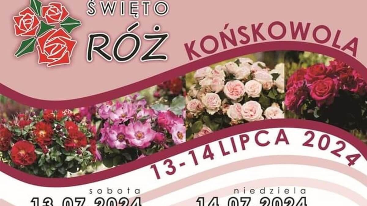 Święto Róż w Końskowoli 2024