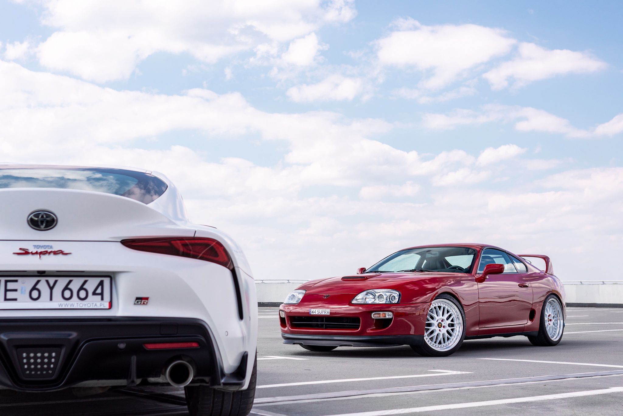 Toyota Supra MK IV i GR Supra