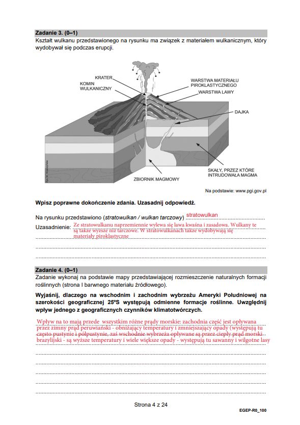 Matura z geografii poziom rozszerzony